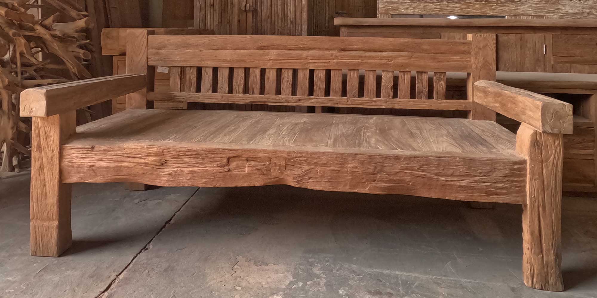 banco de madera